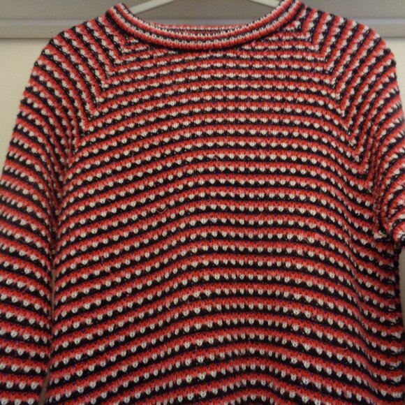 RETRO VINTAGE SCANDINAVIAN WOOLY MENS SWEATER M - Picture 2 of 8